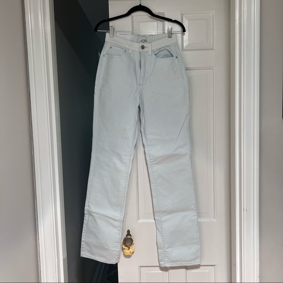 NWT WeWoreWhat Bleached High Rise Kick Flare Jeans - Size 25 - Picture 3 of 9